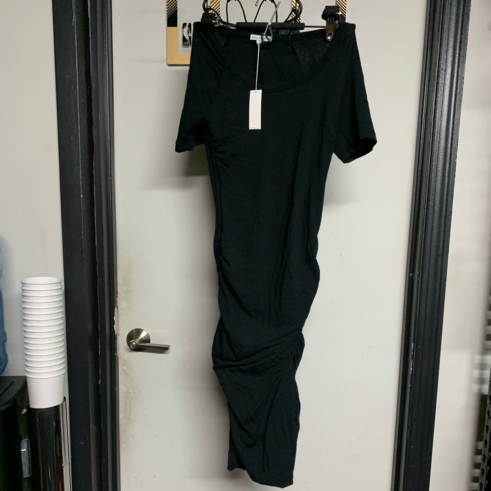 James Perse, classic body con, cotton dress